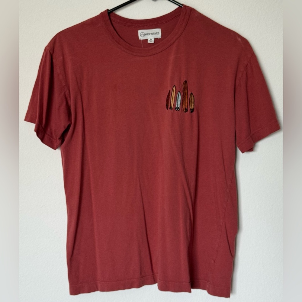 Embroidered Surf Board Tee from Her Waves
